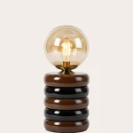 Brown & Black Masa Lambası - Lumos Series