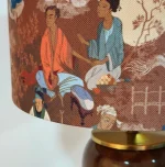 Chai Seramik Abajur - Kahve - Görsel 8