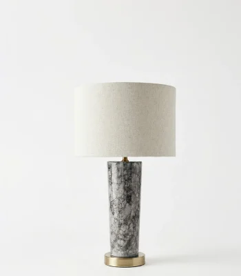 grey grace seramik abajur